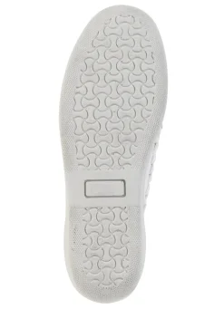 Outlet ELENA EDEN Slipper luftig durchbrochen und mit Flechtdurchzug WEISS