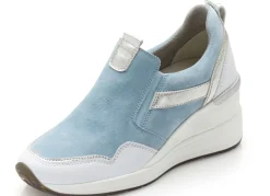 New BADER ELENA EDEN Slipper mit herausnehmbarem Fußbett HELLBLAU