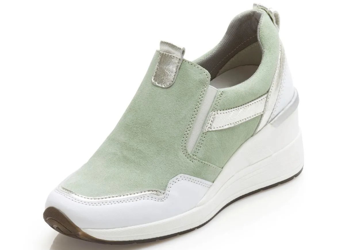 Outlet BADER ELENA EDEN Slipper mit herausnehmbarem Fußbett MINT