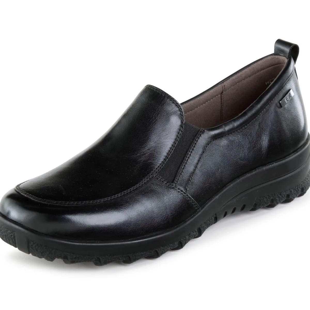 ELENA EDEN Slipper mit Klimamembrane SCHWARZ