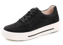 Best BADER ELENA EDEN Sneaker aus feinem Veloursleder SCHWARZ