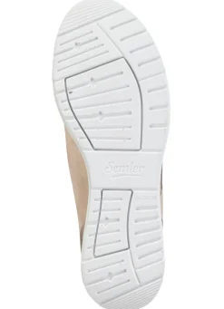 Outlet ELENA EDEN Sneaker aus Nappaleder MATTGOLD-BEIGE