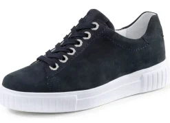 Hot ELENA EDEN Sneaker aus Nubukleder DUNKELBLAU