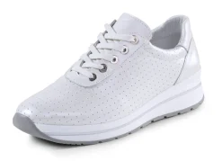 New ELENA EDEN Sneaker mit Zierperforation PERLWEISS