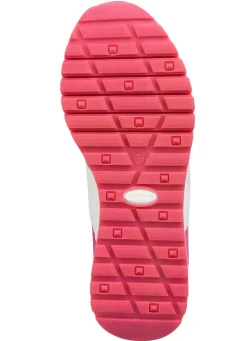 Discount ELENA EDEN Sneaker mit Zier-Perforation PINK-WEISS