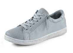 Discount BADER ELENA EDEN, sommerliche Damen-Schnürschuhe, mit herausnehmbarem Fußbett BLAUGRAU