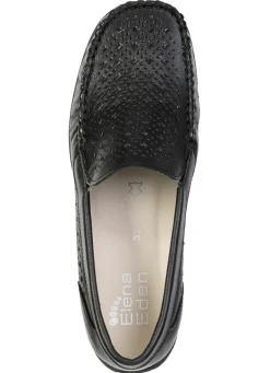 Online BADER ELENA EDEN, sommerliche Damen-Slipper, Weite H, mit herausnehmbarem Fußbett SCHWARZ