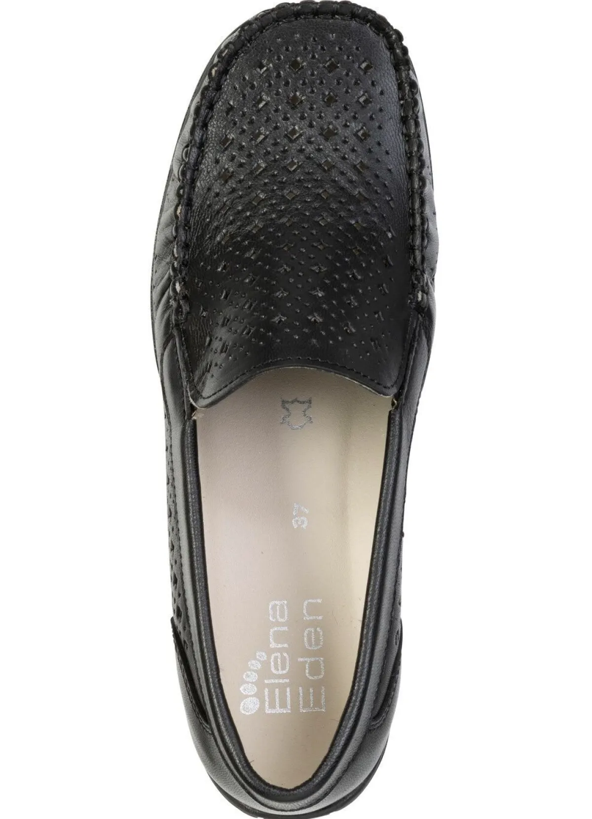 Online BADER ELENA EDEN, sommerliche Damen-Slipper, Weite H, mit herausnehmbarem Fußbett SCHWARZ