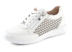 Sale ELENA EDEN , sommerliche Damen-Sneaker, Weite G, mit herausnehmbarem Fußbett NATURWEISS