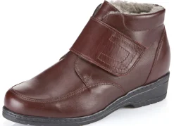 Clearance BADER ELENA EDEN Stiefelette aus Rind-Anilinleder BORDEAUX