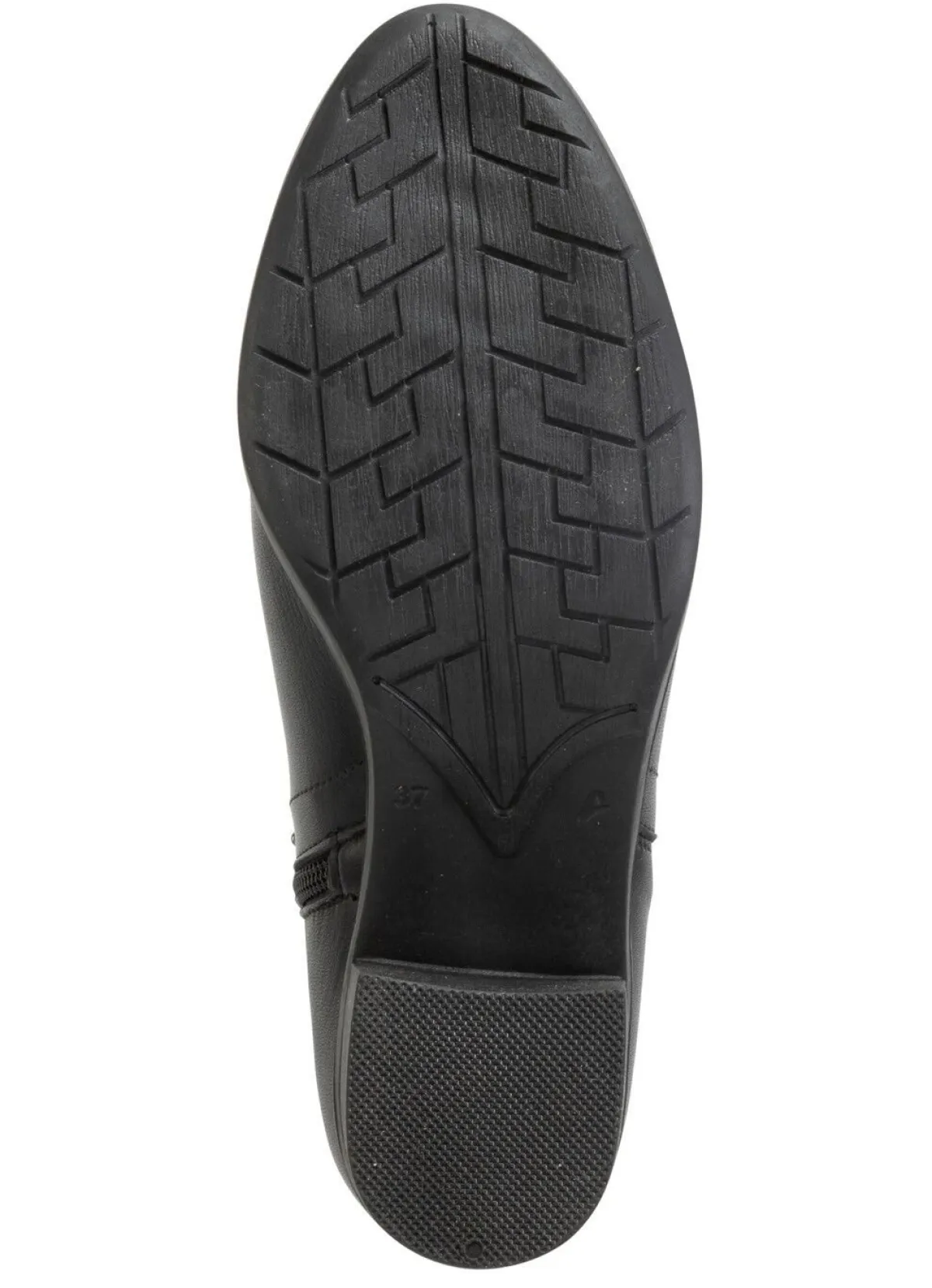 ELENA EDEN Stiefelette mit angesagten Ziernieten SCHWARZ