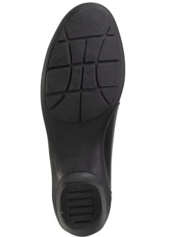 Discount ELENA EDEN , stilvolle Damen-Pumps, Weite H, mit herausnehmbarem Fußbett SCHWARZ