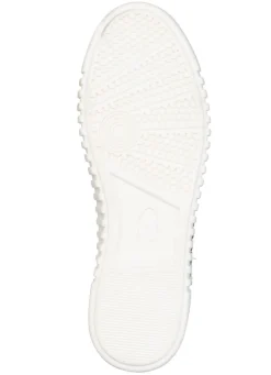 Outlet BADER ELENA EDEN, stylische Damen-Sneaker, Weite G, herausnehmbares Fußbett SILBER