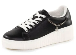 Outlet BADER ELENA EDEN, stylische Damen-Sneaker, Weite G, herausnehmbares Fußbett SCHWARZ