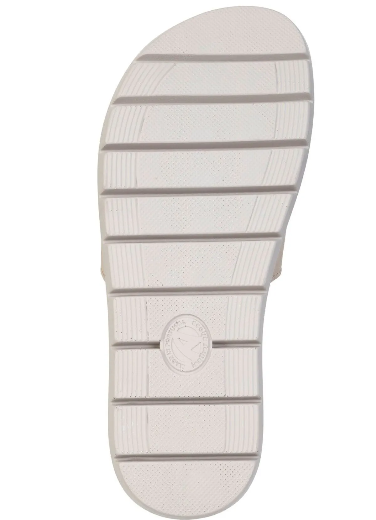 Online ELENA EDEN , stylische Damen-Pantoletten, Weite H, mit herausnehmbarem Fußbett BEIGE