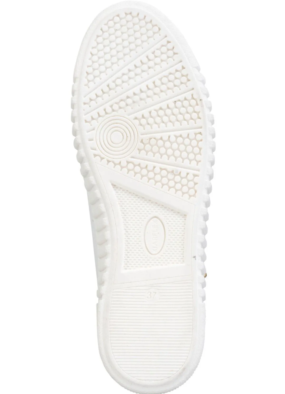 Best BADER ELENA EDEN, stylische Damen-Sneaker, Weite G, herausnehmbares Fußbett WEISS
