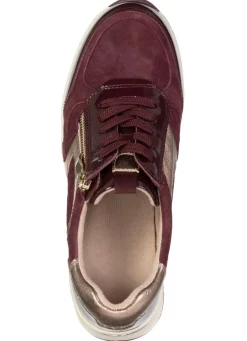 Clearance BADER ELENA EDEN, sytlische Damen-Sneaker, Weite H, mit herausnehmbarem Fußbett BORDEAUX-BRONZE