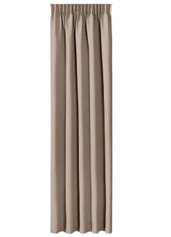 Online BADER Energiespar-Verdunkelungsschals in Leinenoptik BEIGE