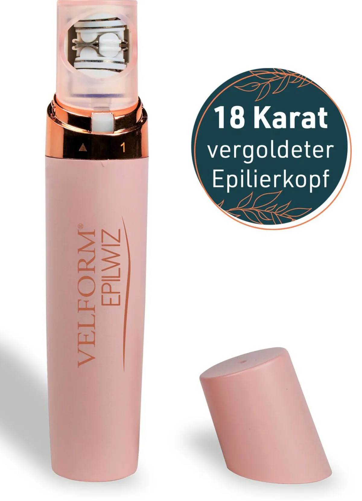 Outlet BADER Epilierer Epilwiz ROSÉ-GOLD