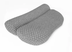 New BADER Ergonomisch geformtes Nackenstützkissen grau