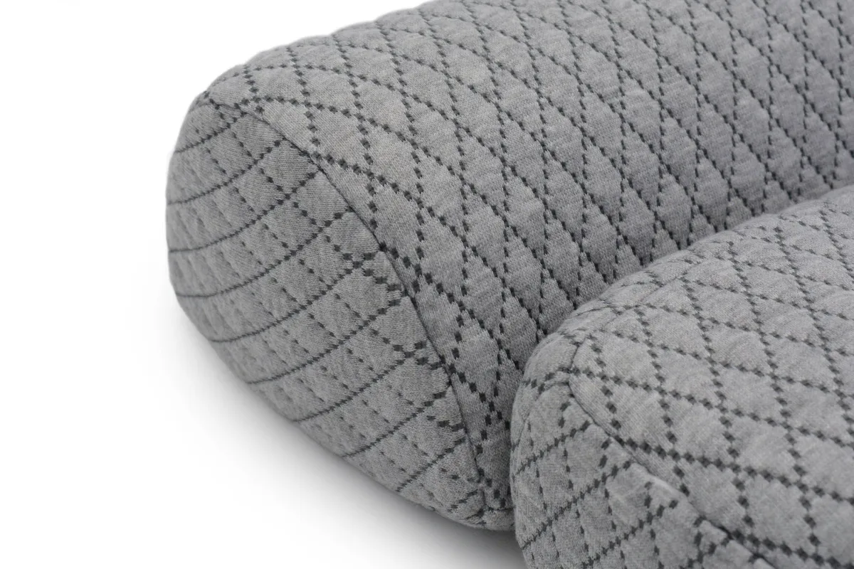 New BADER Ergonomisch geformtes Nackenstützkissen grau