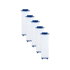 BADER Ersatzfilter, 5er-Set, für Duschkopf Aquadon EcoTornado WEISS