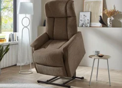 Best BADER Erstklassiker TV-Sessel mit Motor und Aufstehhilfe BRAUN