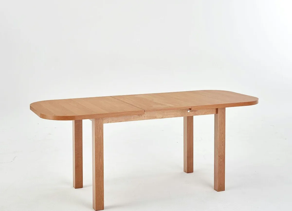 BADER Esstisch, oval, ausziehbar ERLE