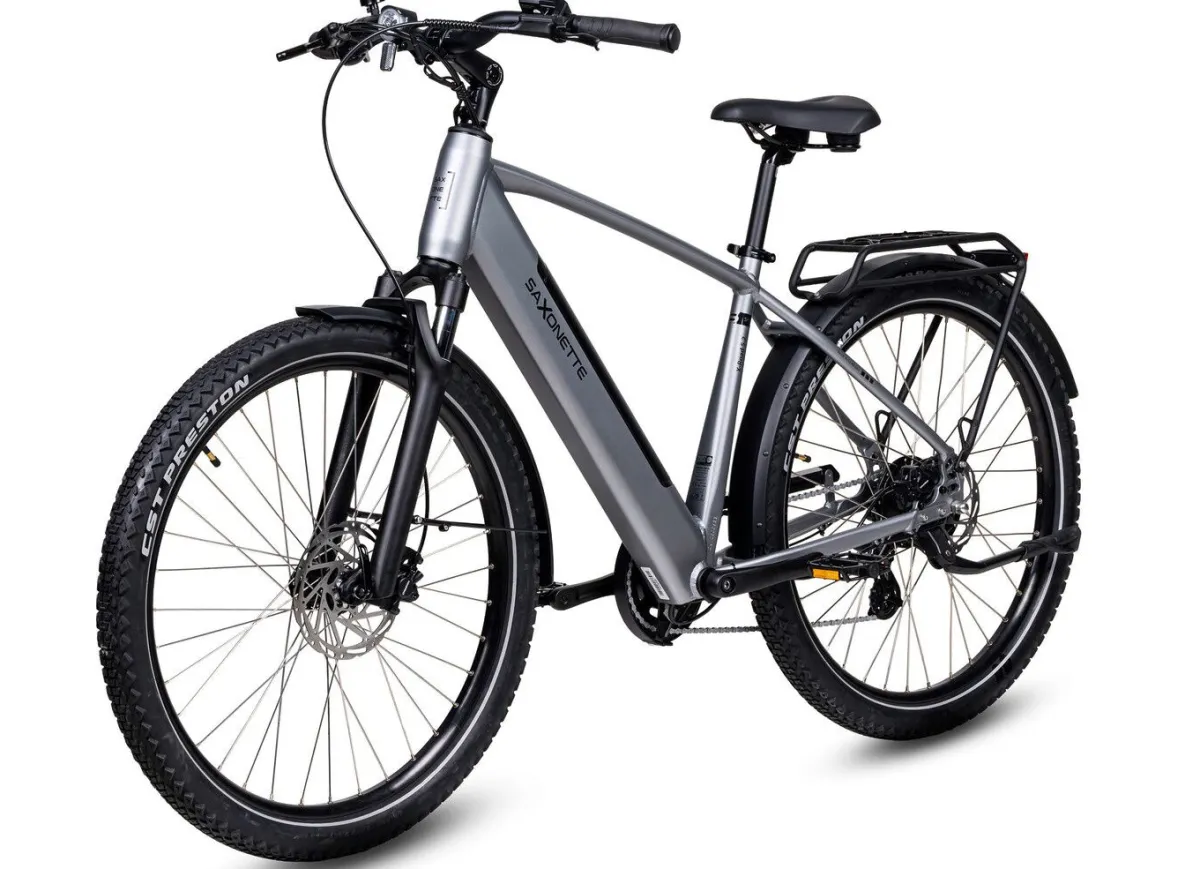 Clearance BADER E-Trekking-Bike X-Road 5.2 von SAXONETTE SILBER
