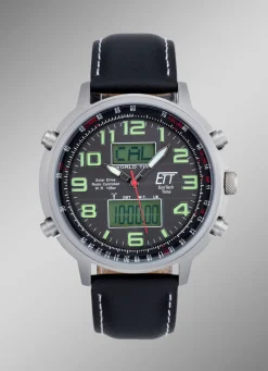 Outlet ETT -Funk-Solar-Herrenuhr