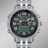 New ETT -Funk-Solar-Herrenuhr mit Edelstahlbandgehäuse