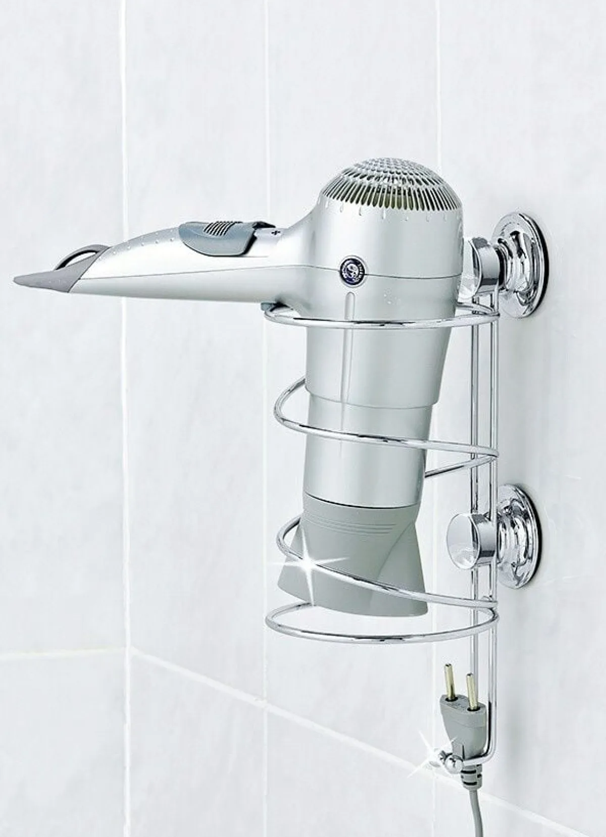 Sale BADER EVERLOC Vacuum-System Haartrockner-Halter CHROM