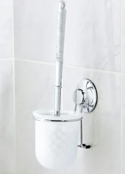 Hot BADER EVERLOC Vacuum-System WC-Bürsten-Halter CHROM