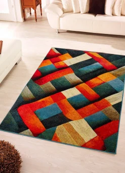 BADER Farbenfrohe Brücken und Teppiche MULTICOLOR
