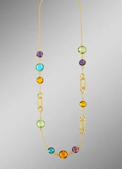 Best BADER Farbenfrohe Eleganz: Halskette mit Quarzen