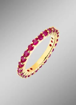 Outlet BADER Feiner Memoire-Ring mit Rubin