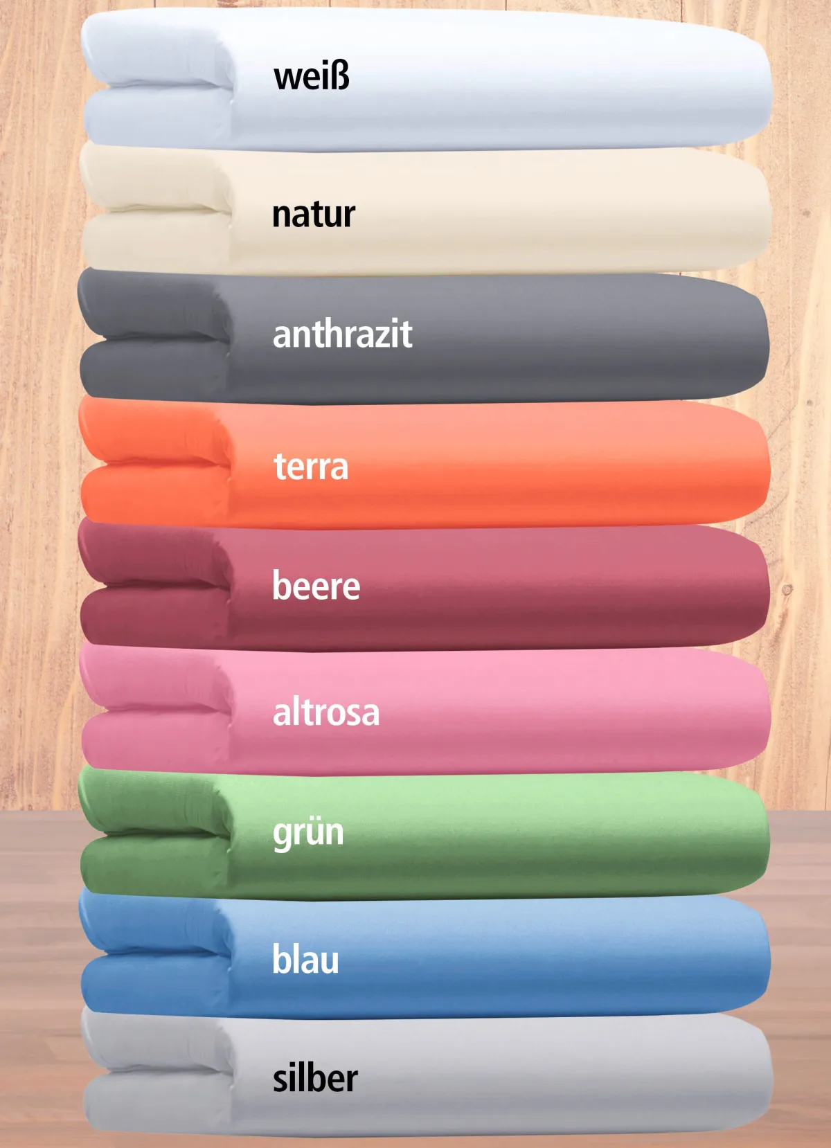 Clearance BADER Fein-Single-Jersey Spannbetttücher BLAU