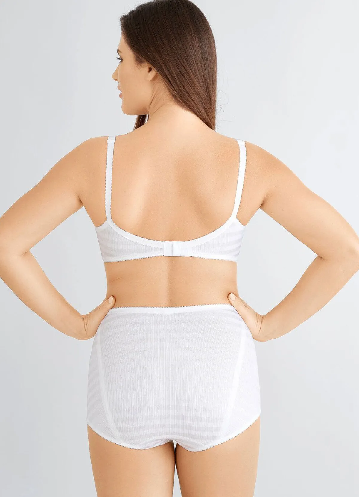 Sale BADER Felina BH mit Strukturmuster WEISS