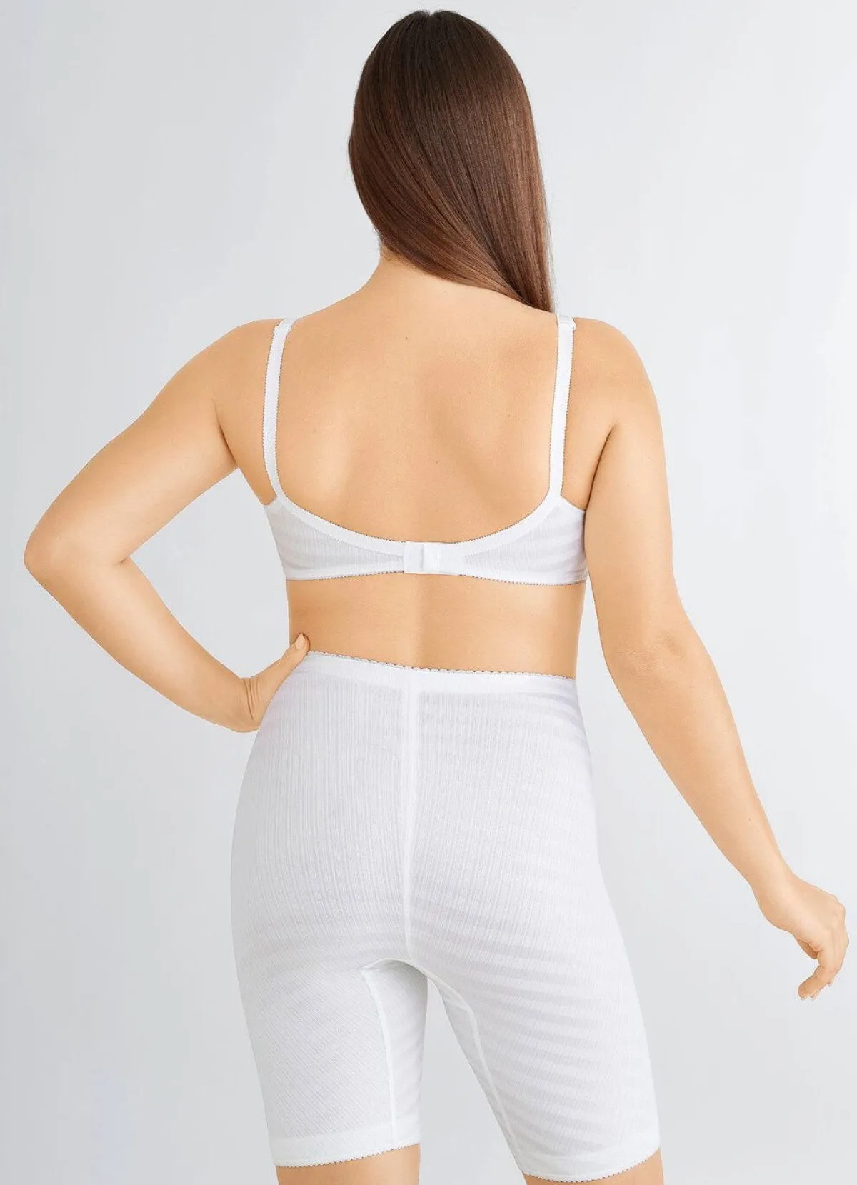 Sale BADER Felina BH mit Strukturmuster WEISS