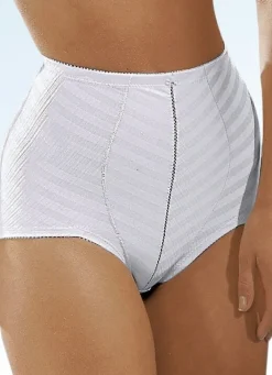 Online BADER Felina Miederhose mit Vorderteilverstärkung WEISS
