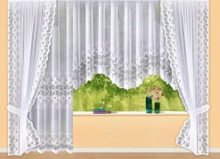 Outlet BADER Fensterdekoration WEISS