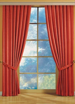 Best CHENILLE Fensterdekoration aus schwerer Thermo--Qualität TERRA