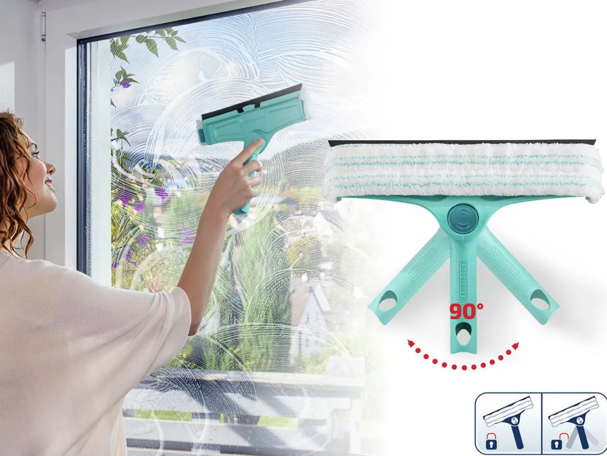 Online LEIFHEIT Fenster-& Rahmenwischer 4in1 WEISS