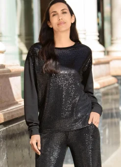 Clearance Tizia Festliches Shirt SCHWARZ
