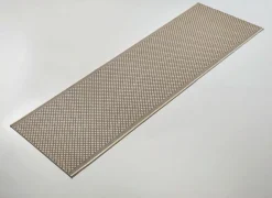 BADER Flache Läufer in Sisaloptik nach Wunschmaß CREME