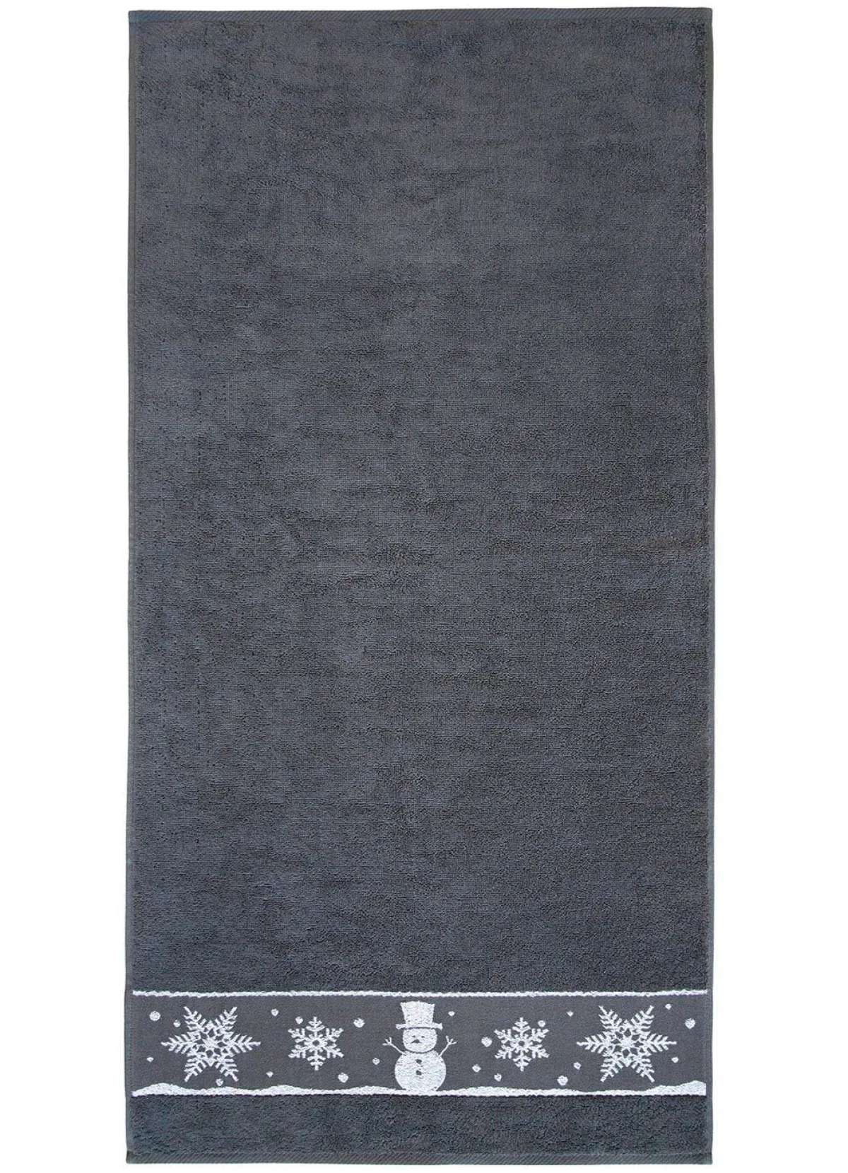Sale DYCKHOFF Flauschige Frottier-Serie mit Jacquard-Bordür ANTHRAZIT