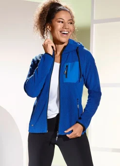 Clearance Linea Primero Fleecejacke von „LPO“ ROYALBLAU