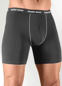 Outlet brio Fünferpack Pants mit Elastikbund 3X SCHWARZ, 2X ANTHRAZIT