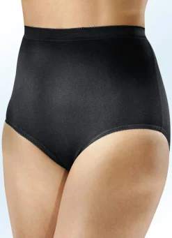 New BADER Fünferpack Slips mit Dehnbund 3X SCHWARZ, 2X WEISS