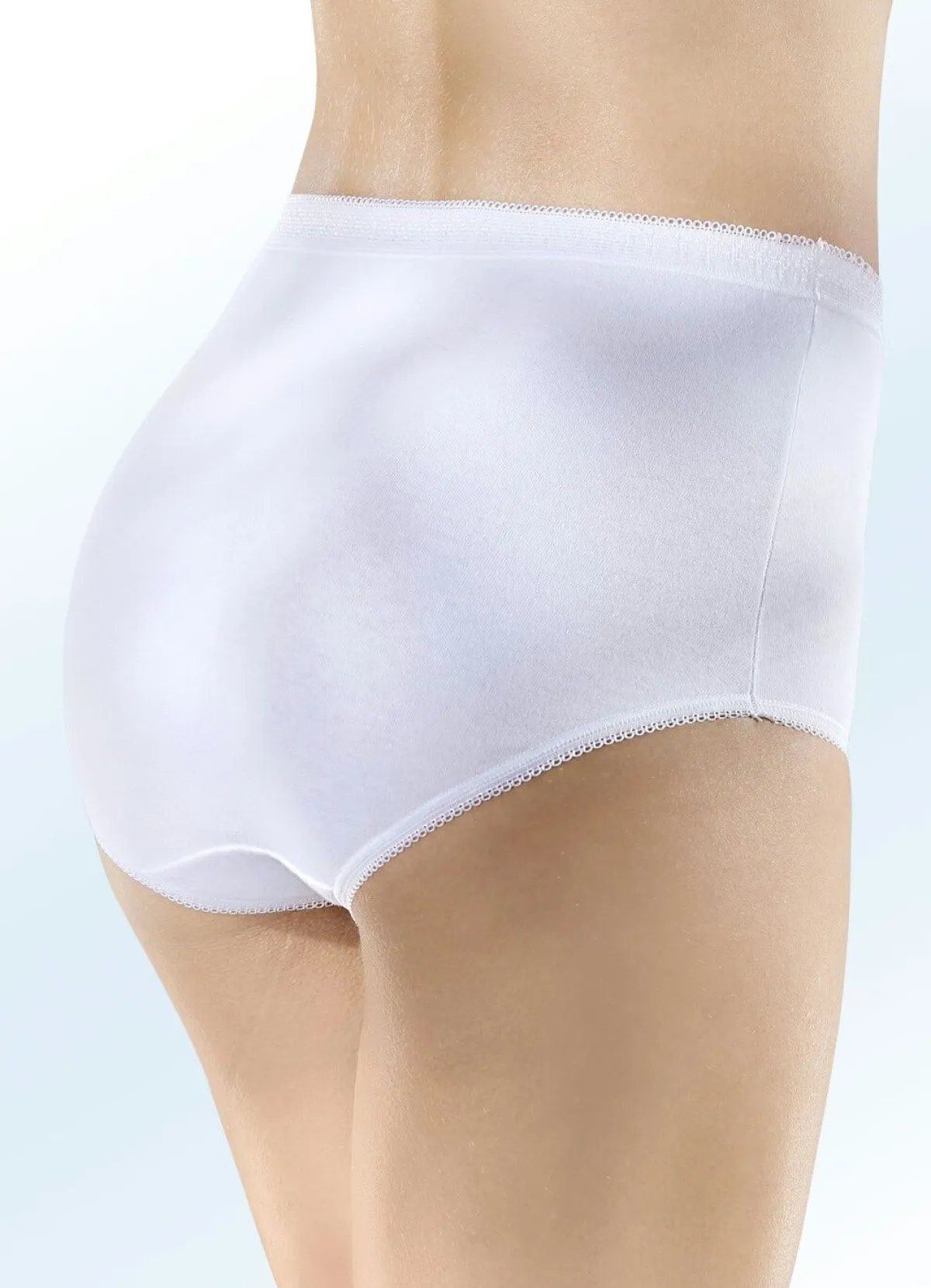 Online BADER Fünferpack Slips mit Dehnbund WEISS